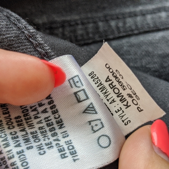 Black Joe's Kimora Straight Ankle Jeans Size W25 - Picture 6 of 6